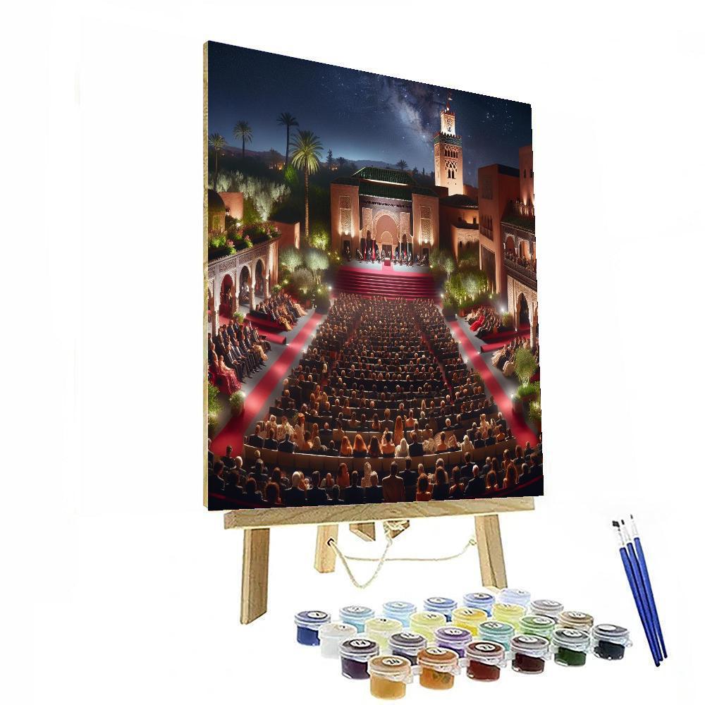 Marrakech International Film Festival - Morocco Paint By Color