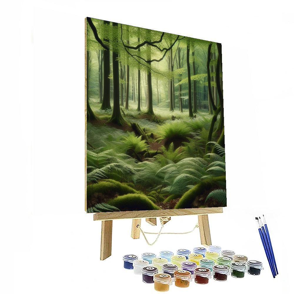 Enchanting Forest Whispers DIY Paint By Numbers