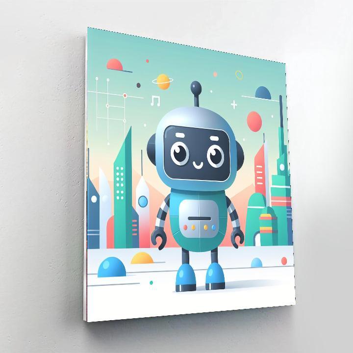 Robotics World Adventure Paint By Number