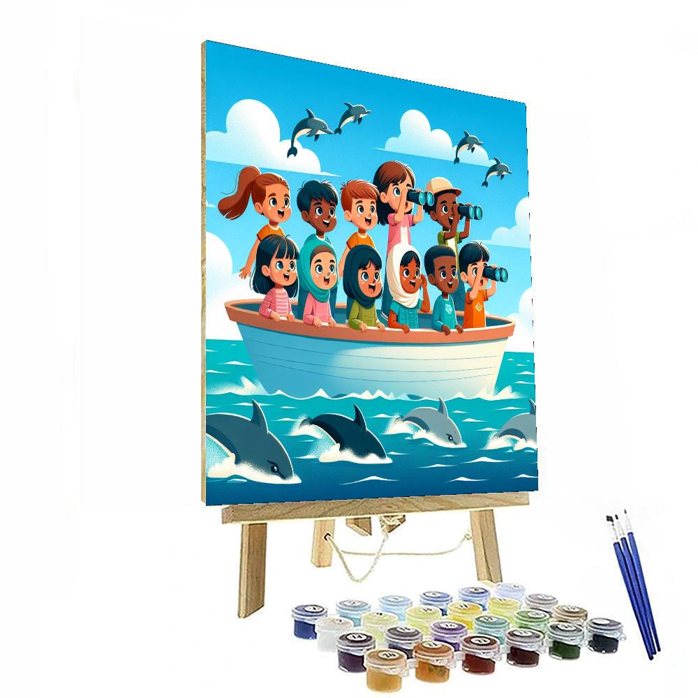 Oceanic Discovery Quest Painting Number Kit