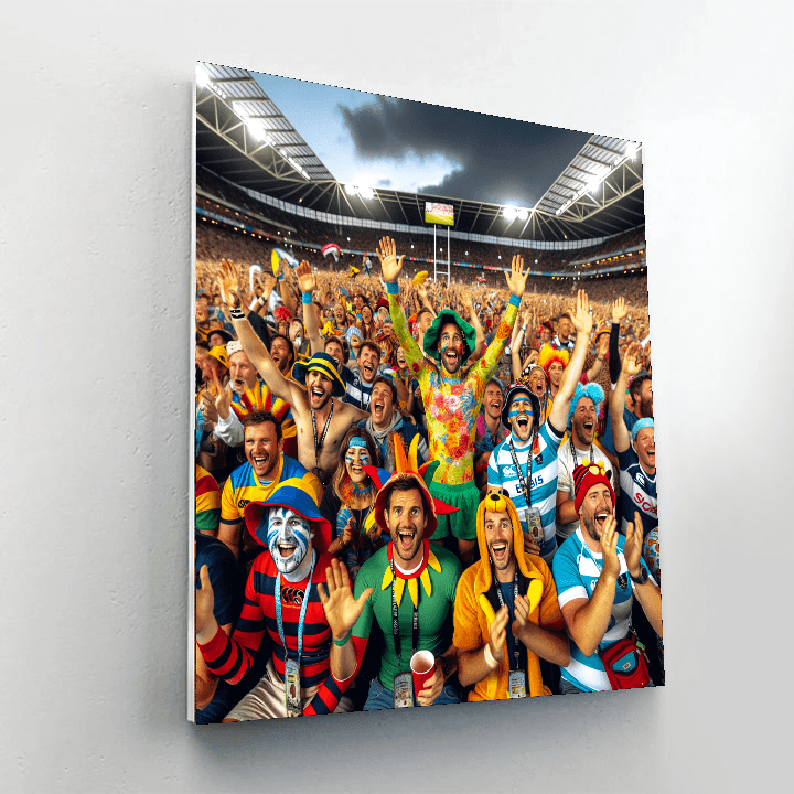 Wellington Sevens - New Zealand Numbered Painting Kits