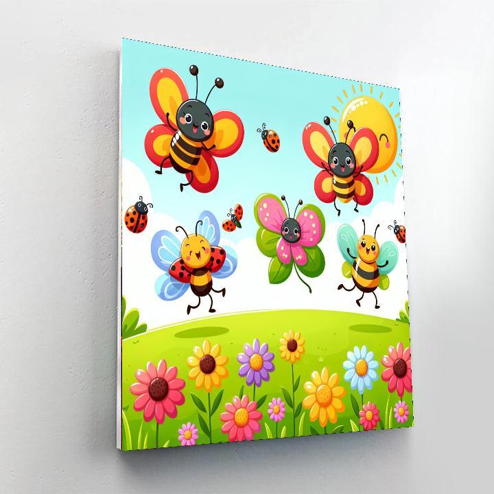 Insect Adventures In The Garden Paint By Color