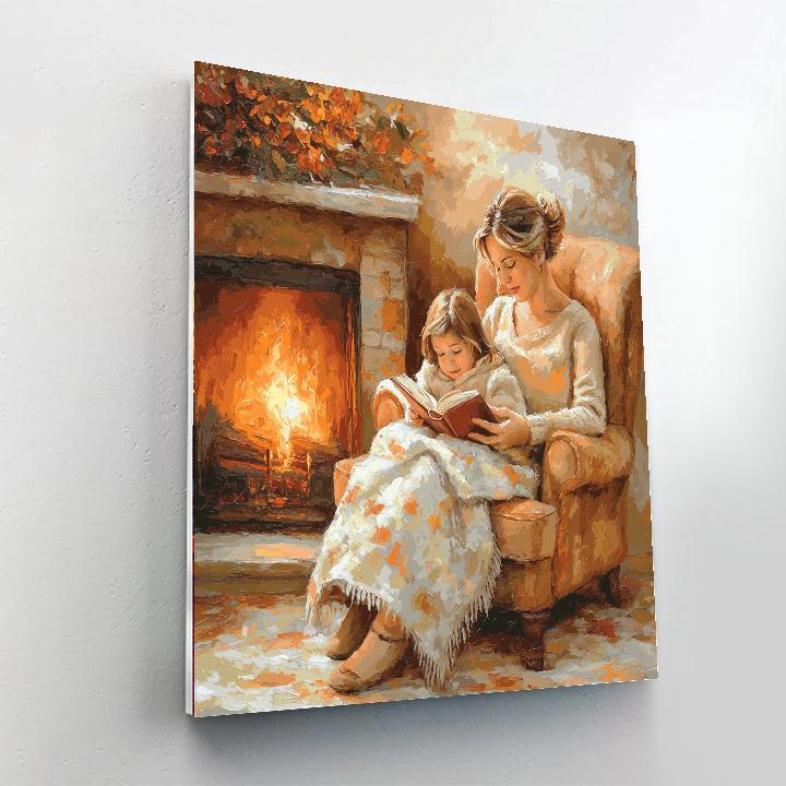 Cozy Story Time Paint By Number