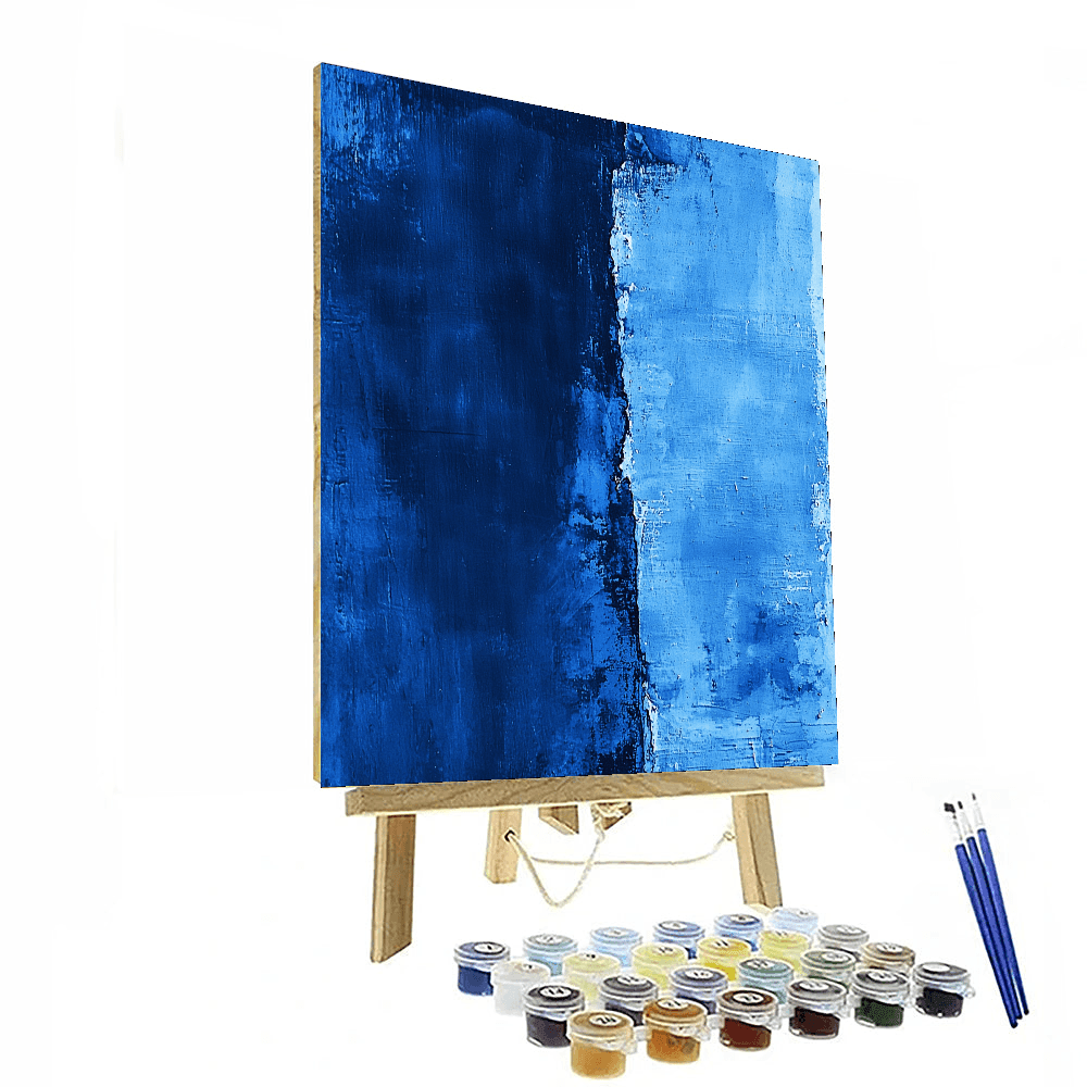 Yves Klein Inspired Infinite Azure - DIY Painting By Numbers Kit