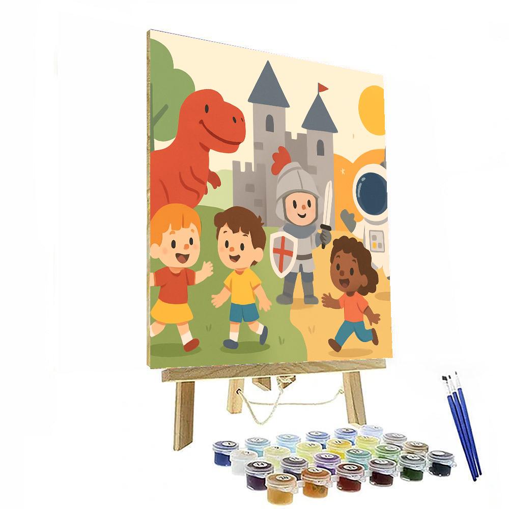 Imaginative Time Travel Paint By Numbers Kits