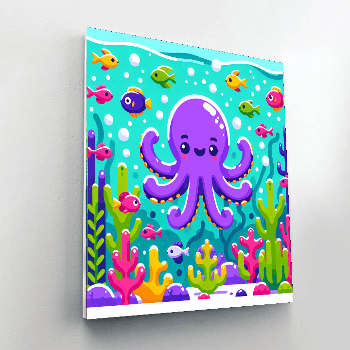 Whimsical Octopus Paint By Numbers