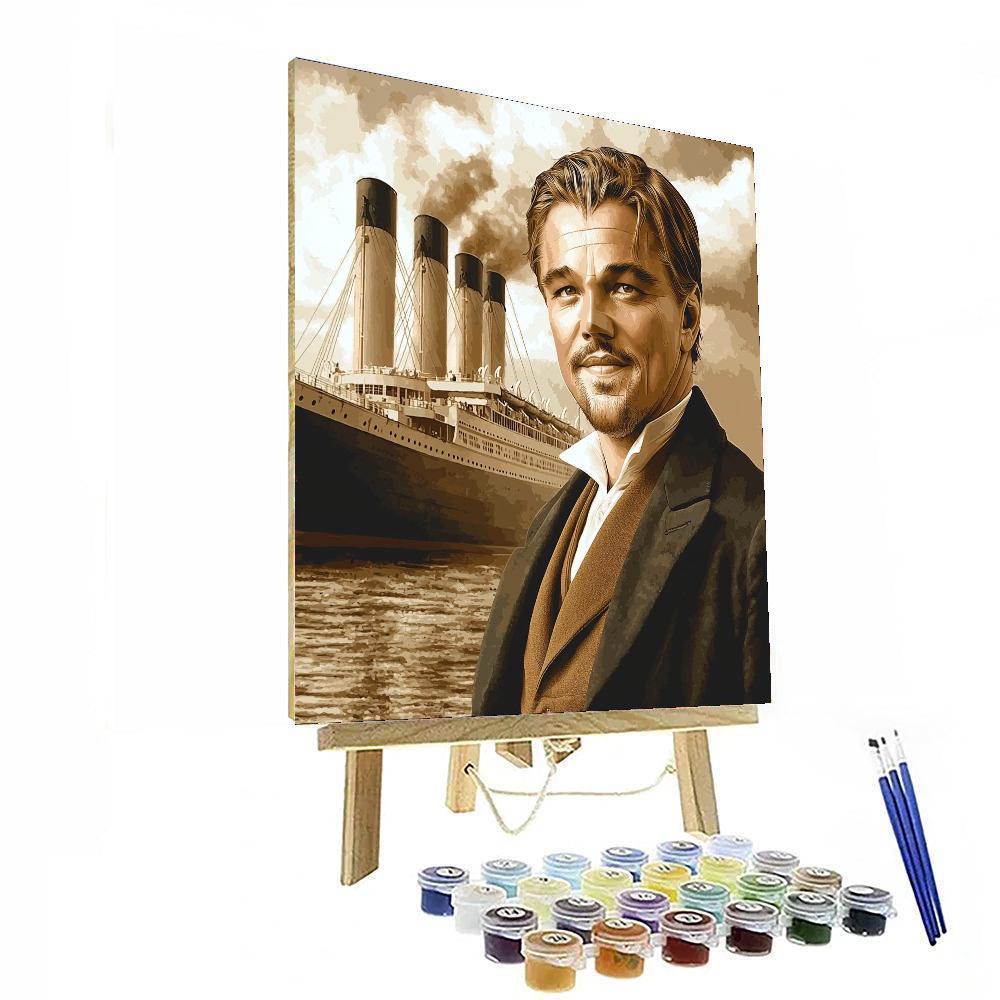 Leonardo Dicaprio: Crafting Legacies Beyond Titanic Numbered Painting Kits