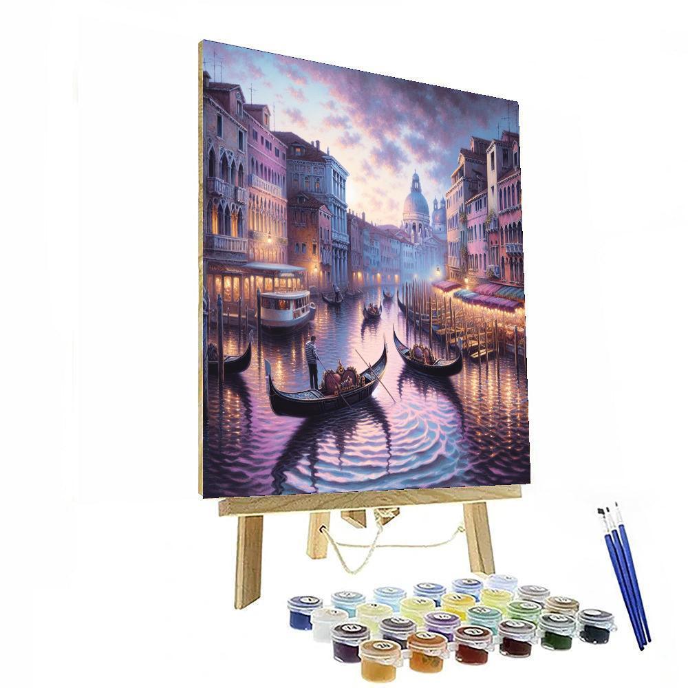 Twilight In Venice Paint By Numbers Kits