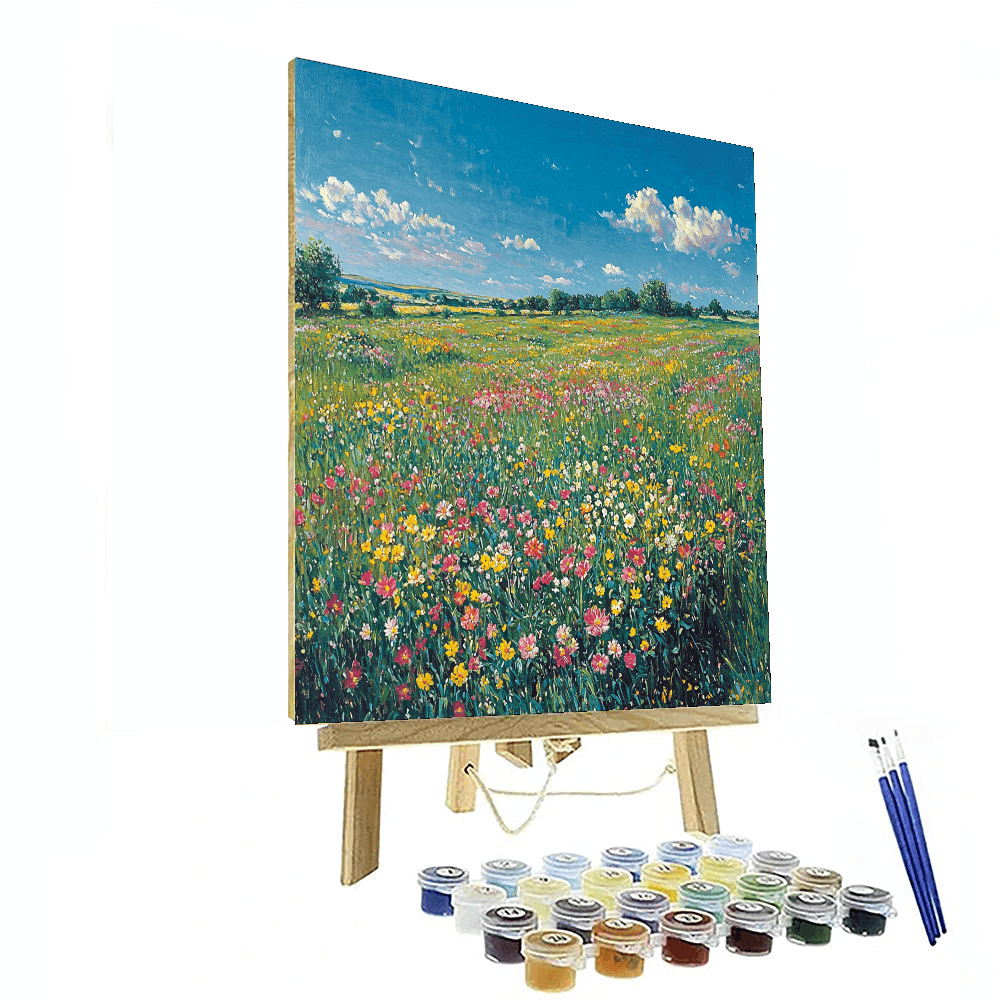 Constable Inspired Whispers Of The Meadow  Painting By Numbers Kit
