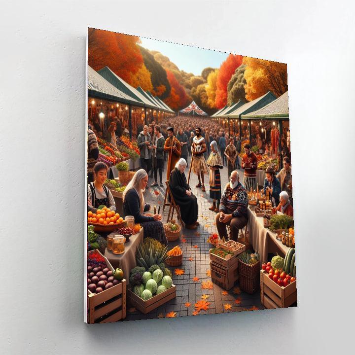 O Festival Of Harvest Paint By Color