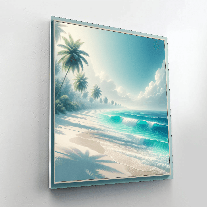 Breezy Coastal Retreat DIY Paint By Numbers