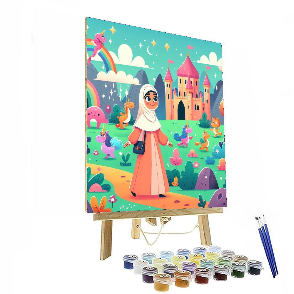 Fairytale Kingdom Adventure Paint By Number