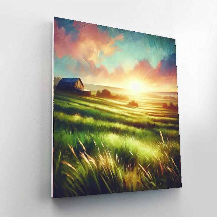 Pastoral Morning Paint By Numbers Kits