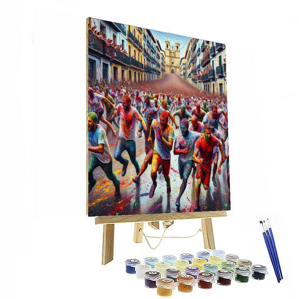 Cascamorras Festival - Guadix, Spain Painting Number Kit