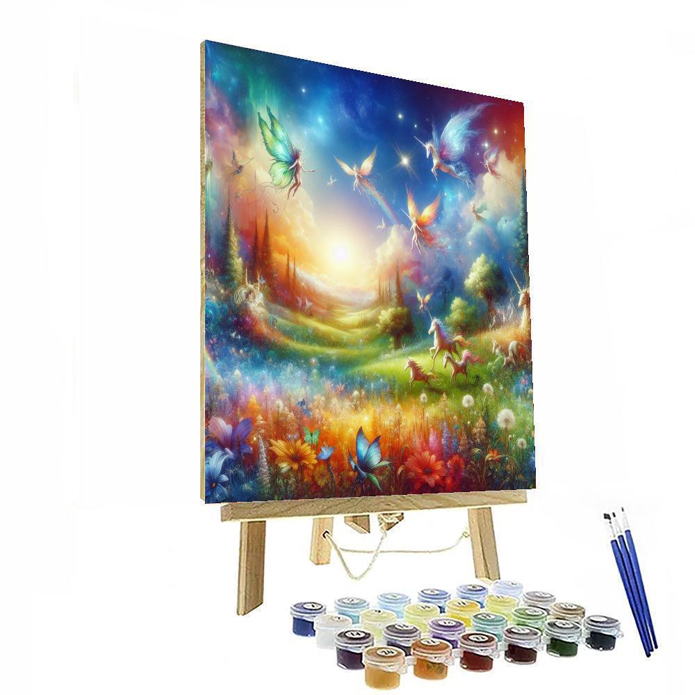 Fantasy Meadow Adventure Paint By Number
