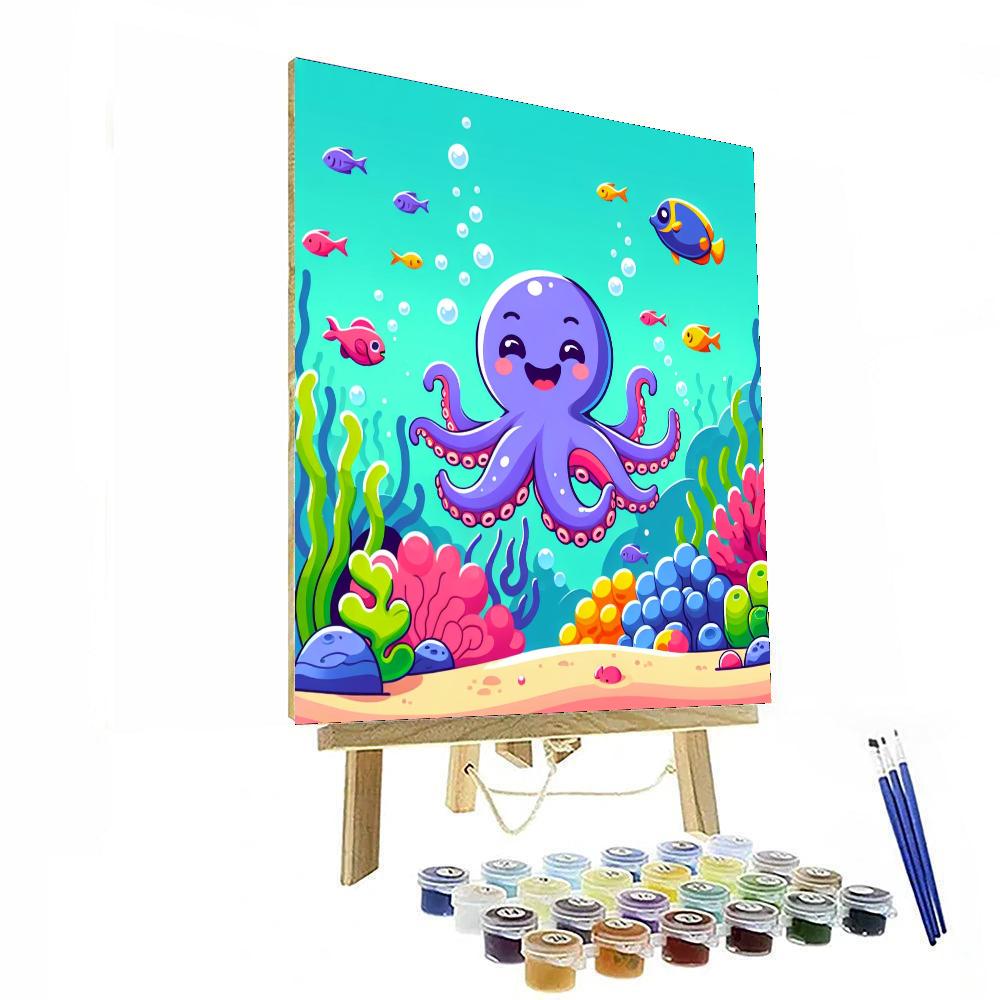 Undersea Adventure Odyssey Paint By Numbers Art