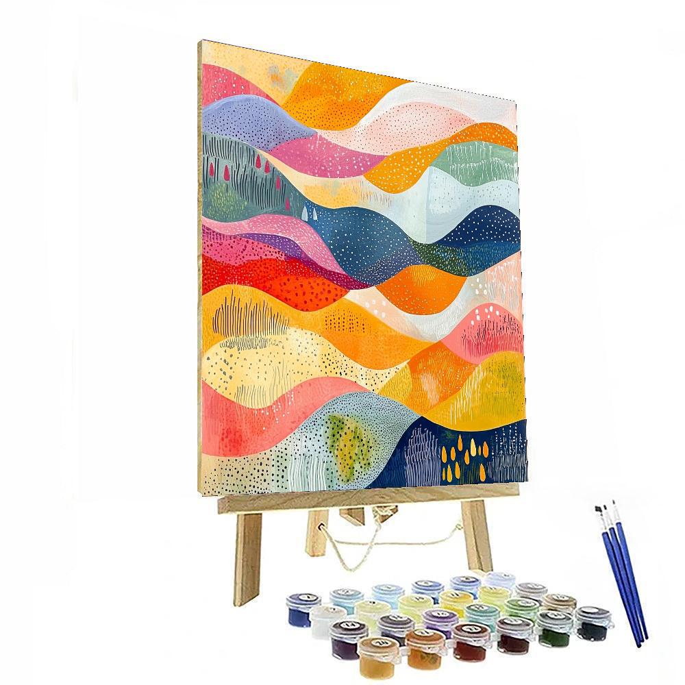 Paul Klee Inspired Whimsy Of Patterns  Paint By Number