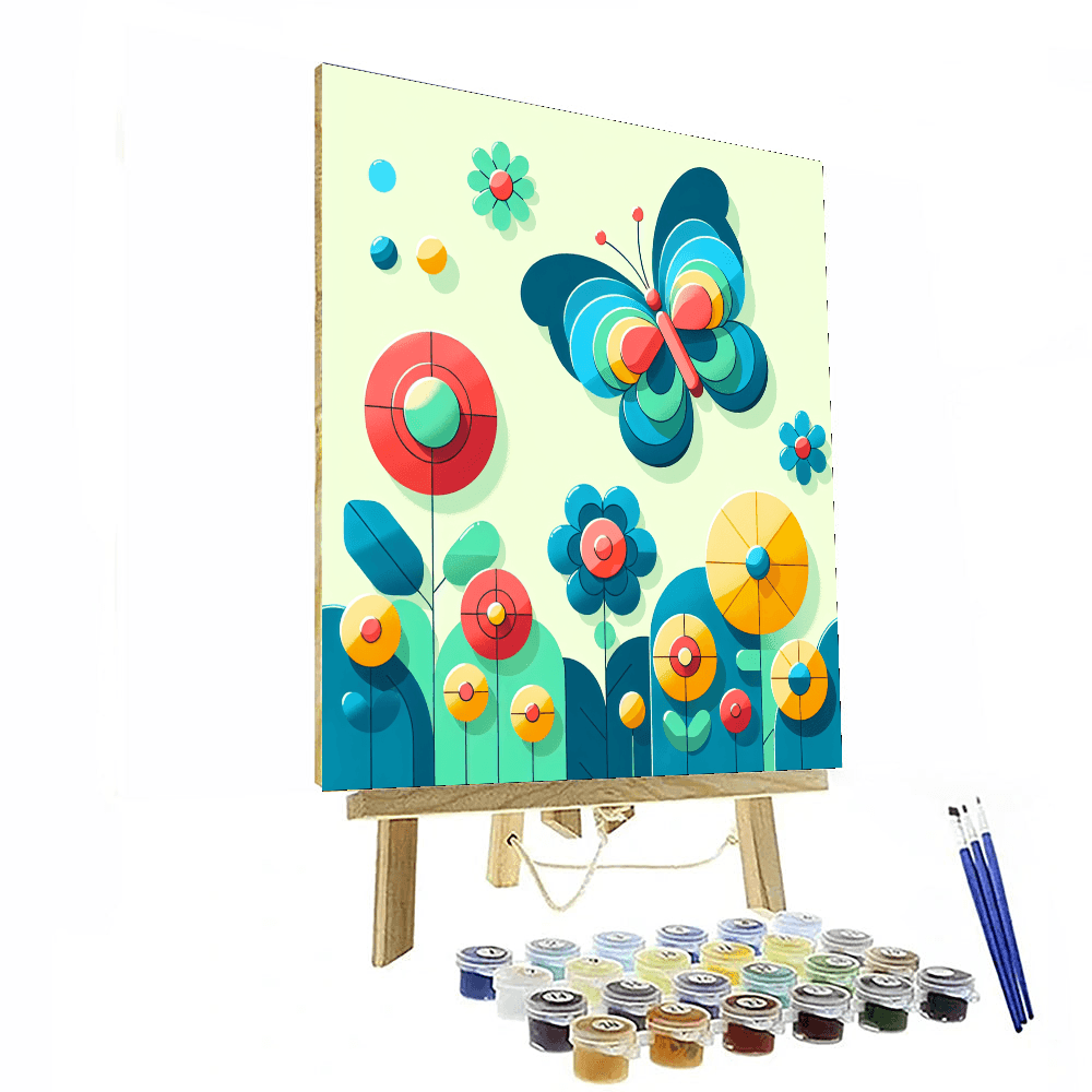 Brilliant Butterflies Paint By Numbers Kits