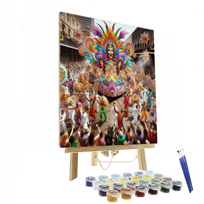 Mardi Gras In New Orleans Paint By Color