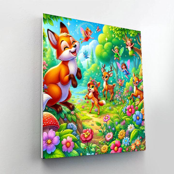 Exploring The Enchanted Woods Paint By Number