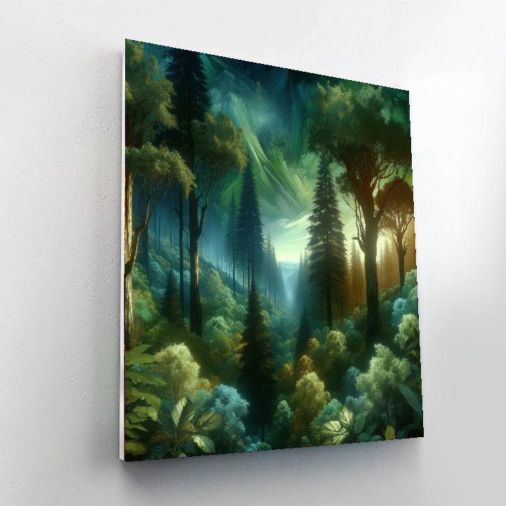 Timeless Forest Majesty Painting By Numbers Kit