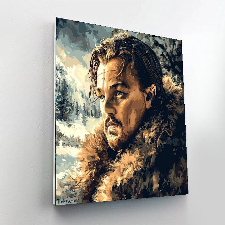 Leonardo Dicaprio: The Relentless Voyager Of Dreams Painting Number Kit