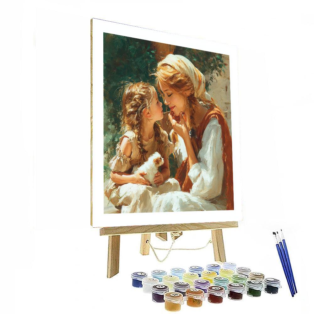 The Nurturing Spirit Painting Number Kit