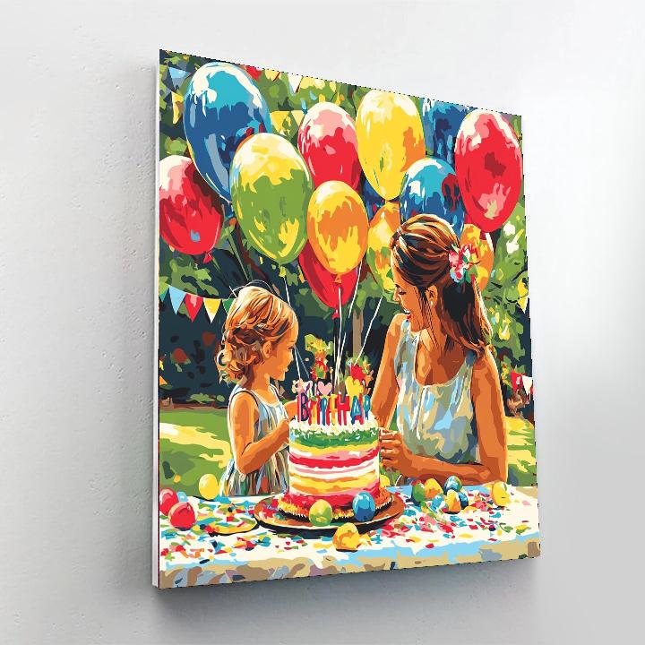 Celebrating Togetherness DIY Paint By Numbers