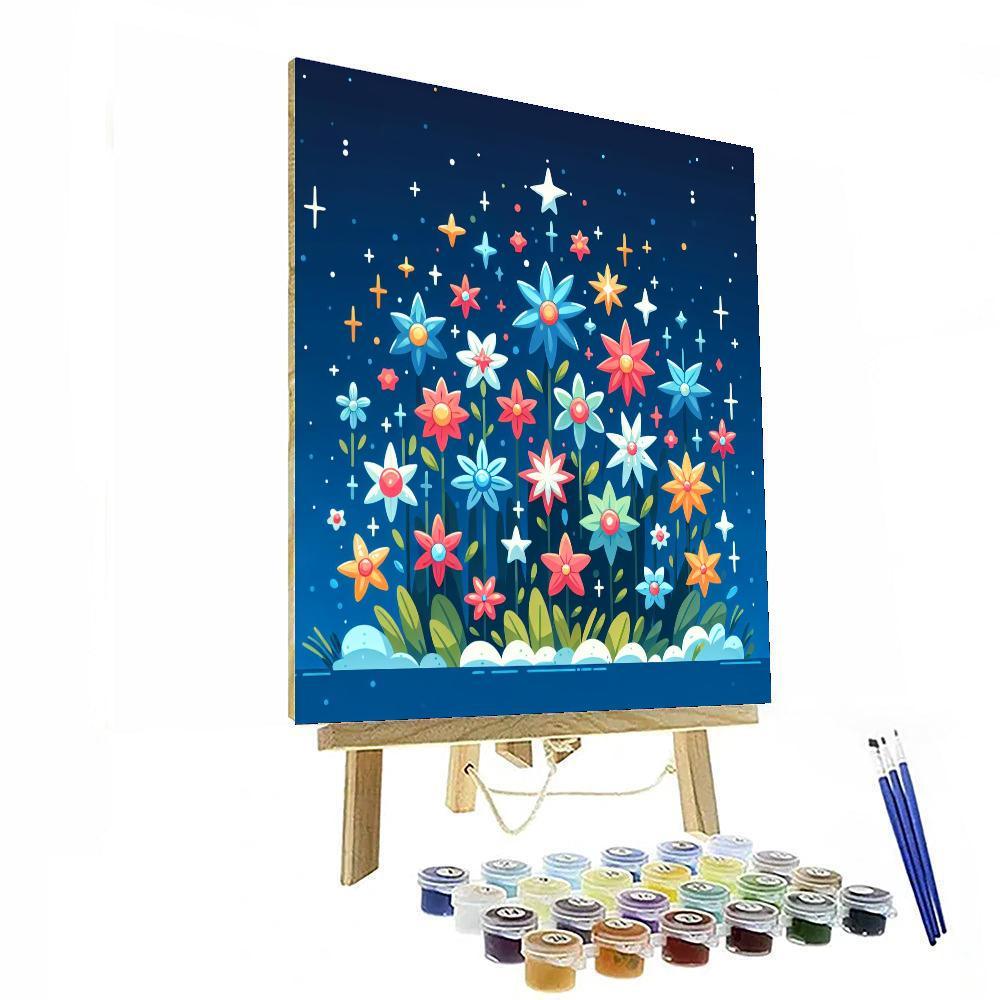 Glittering Galaxy Garden Paint By Color