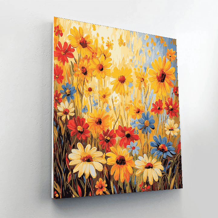 Vincent Van Gogh Inspired Wildflower Dreams  Paint By Numbers Kits