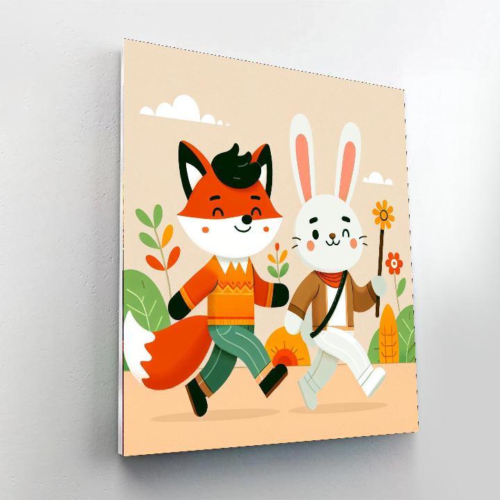 Whimsical Woodland Parade Numbered Painting Kits