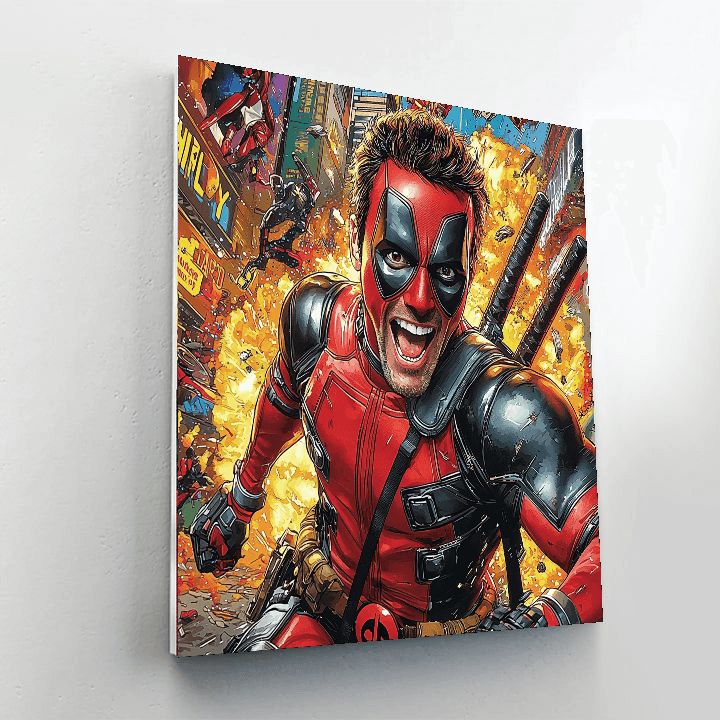Ryan Reynolds: The Humor Behind The Merc With A Mouth Paint By Numbers Kits