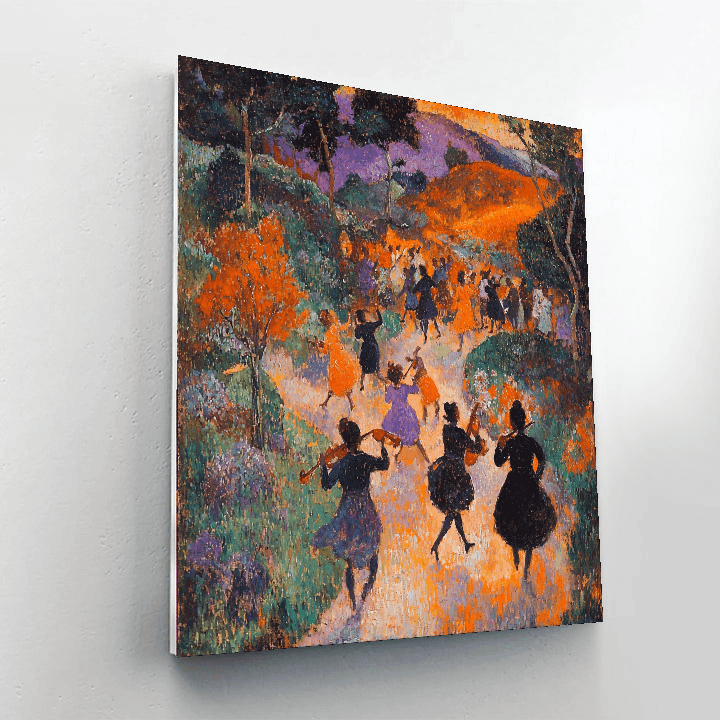 Paul Gauguin Inspired Joyous Melody  Paint By Numbers