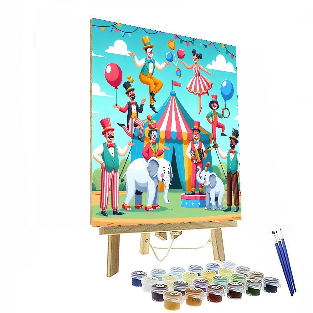 Fun At The Circus Paint By Number