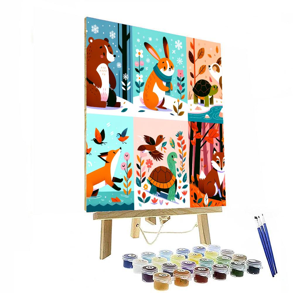 Delightful Seasons Paint By Number