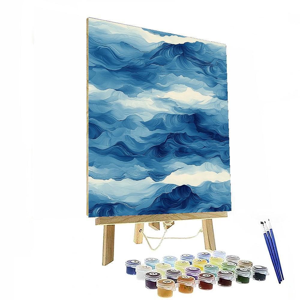 Leonardo Da Vinci Inspired The Enigma Of Water  Paint By Numbers Art