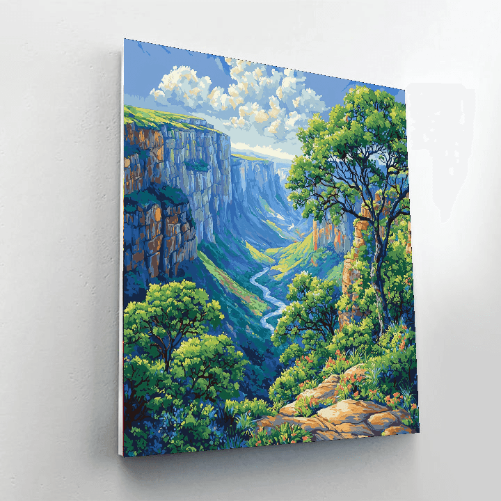 Blyde River Canyon - South Africa Paint By Numbers