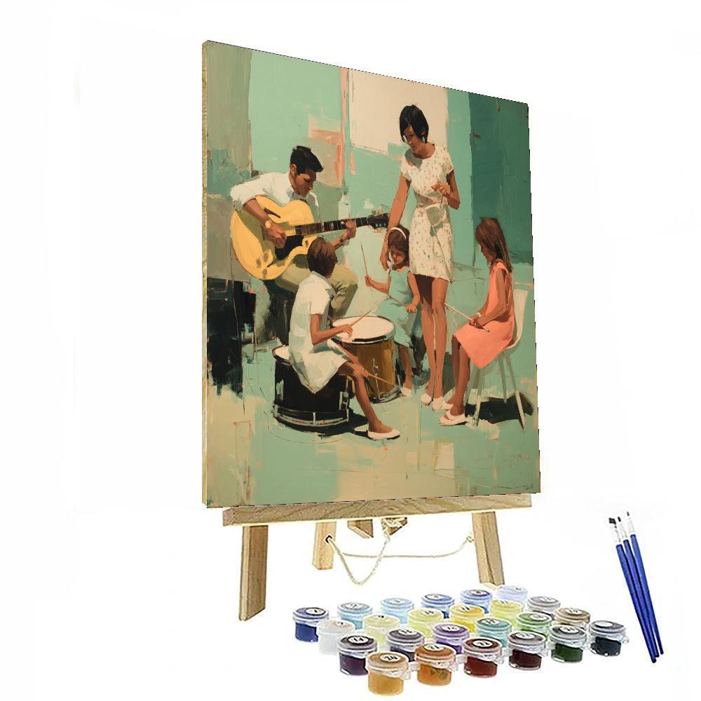 Harmony At The Heart Number Painting