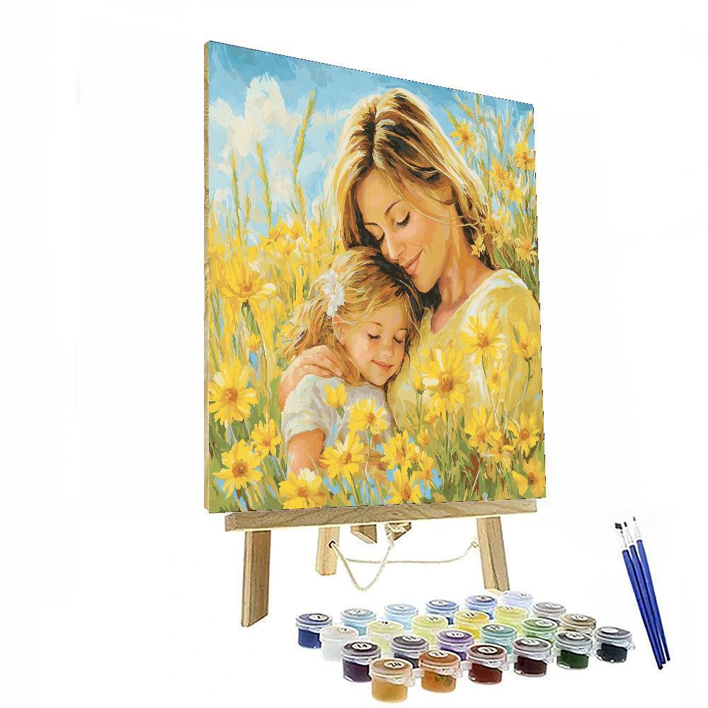 A Mother’s Tender Care Numbered Painting Kits
