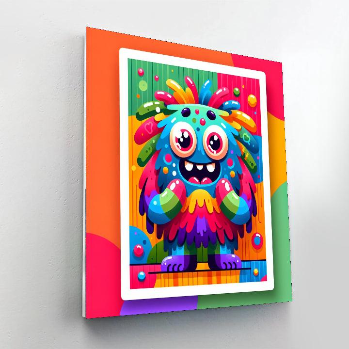 Giggly Monster Numbered Painting Kits