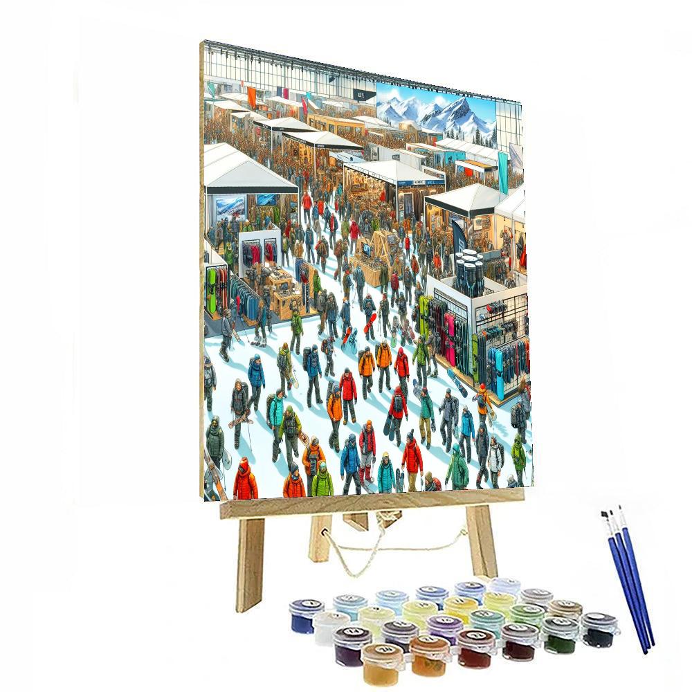 Outdoor Retailer Winter Market - Usa Paint By Numbers Art