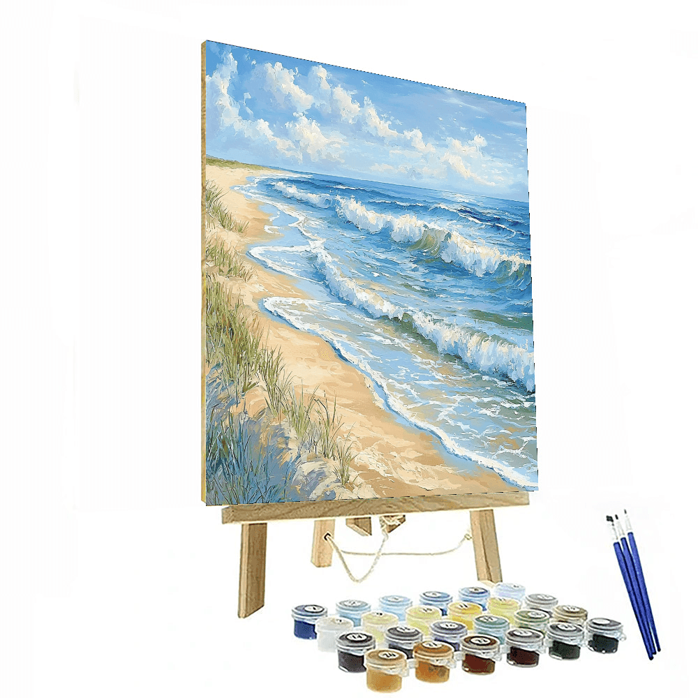 Claude Monet Inspired Glistening Shores  Paint By Numbers