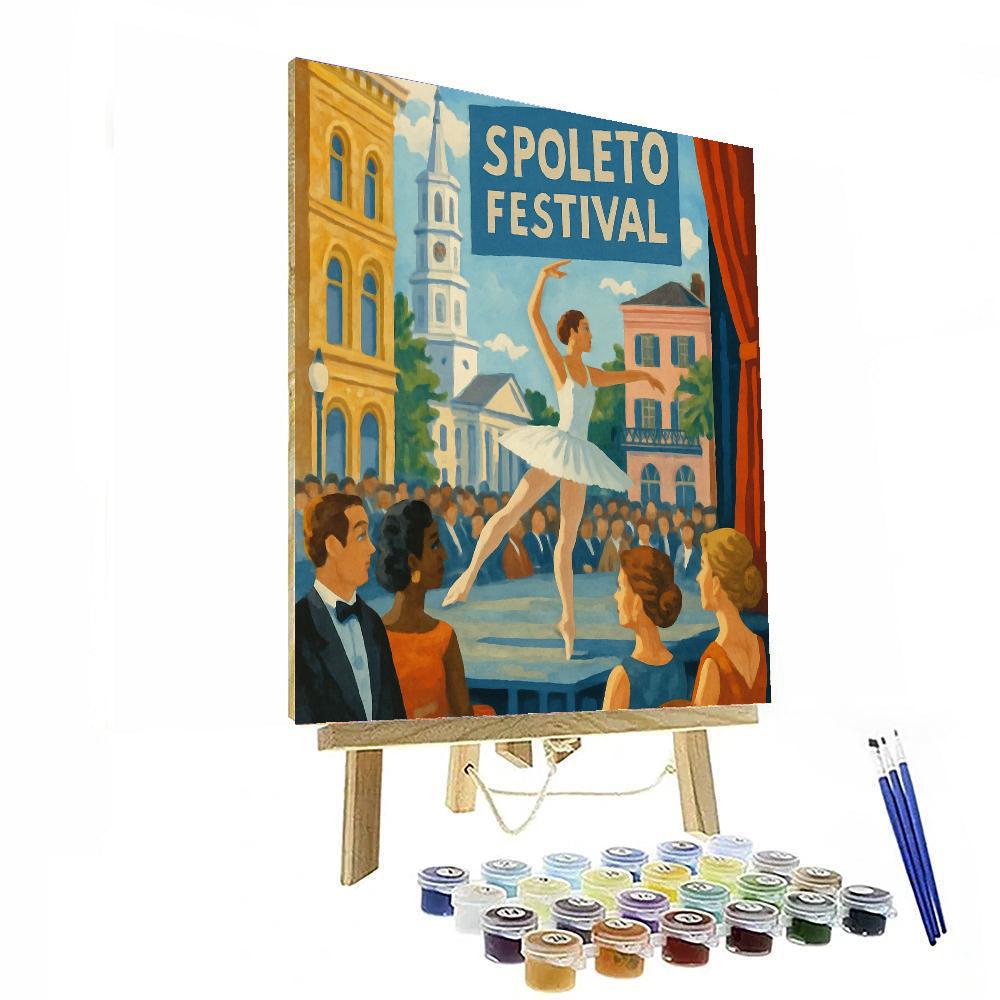 Spoleto Festival - Usa Paint By Numbers Kits