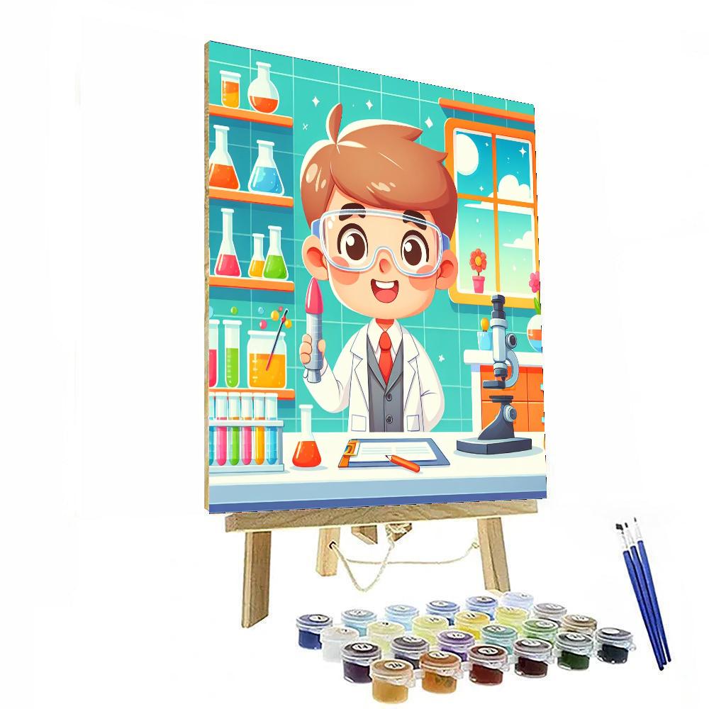 Rocket Scientist Paint By Number