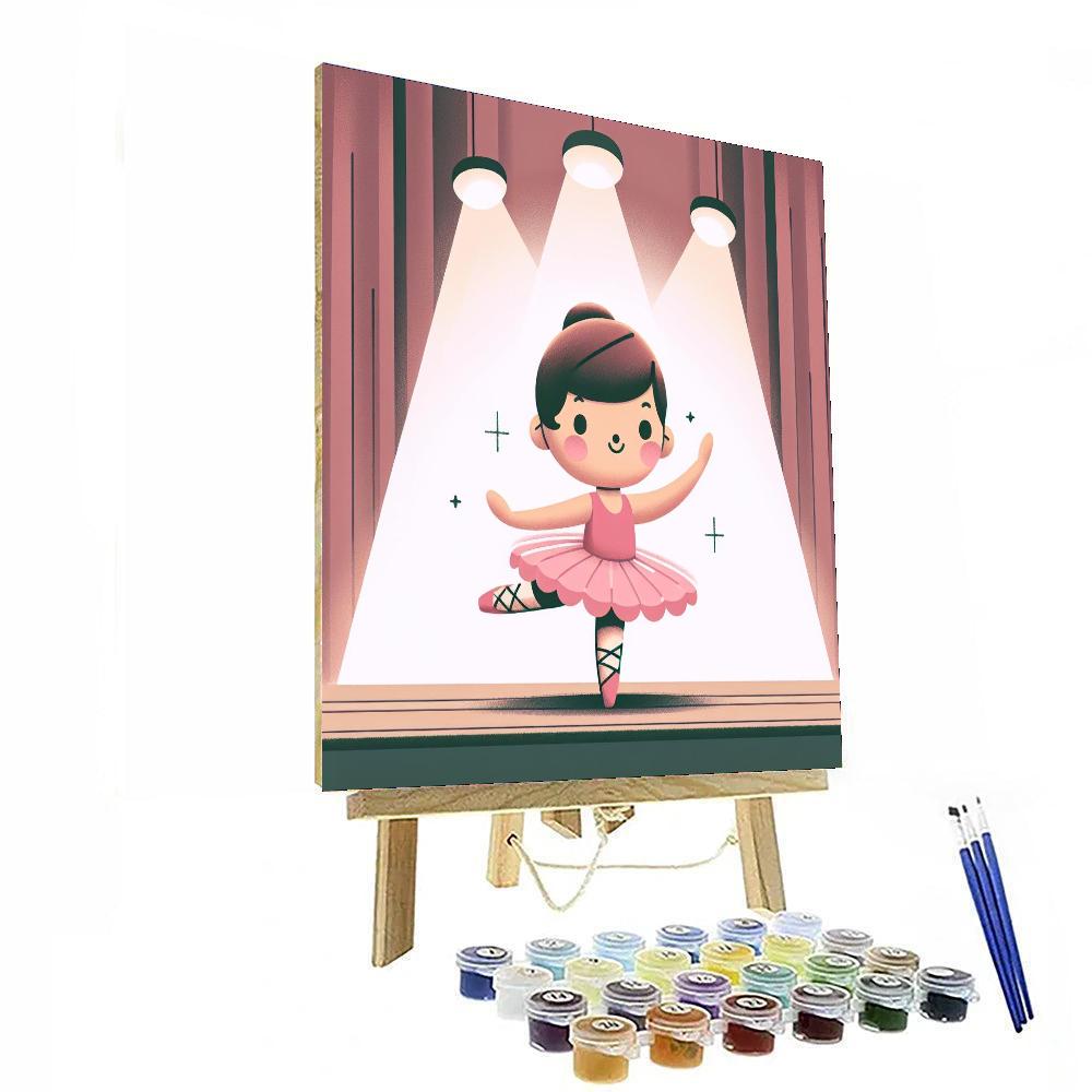Brave Ballerina Numbered Painting Kits