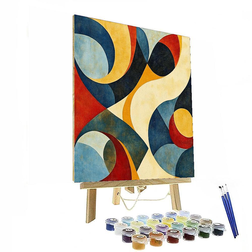 Paul Klee Inspired Whispers Of Chromatic Symphony  Paint By Number