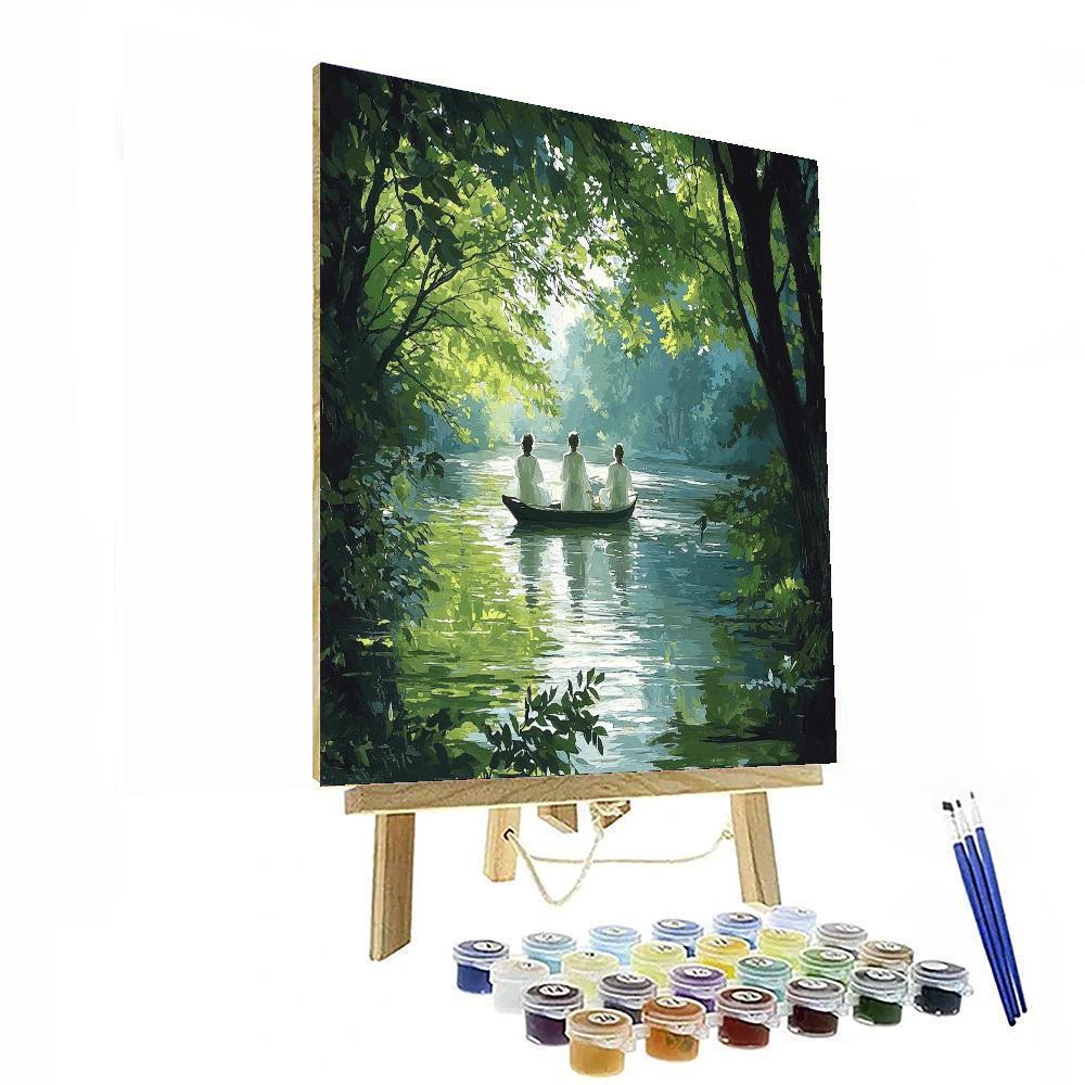 Moments Of Calm Number Painting
