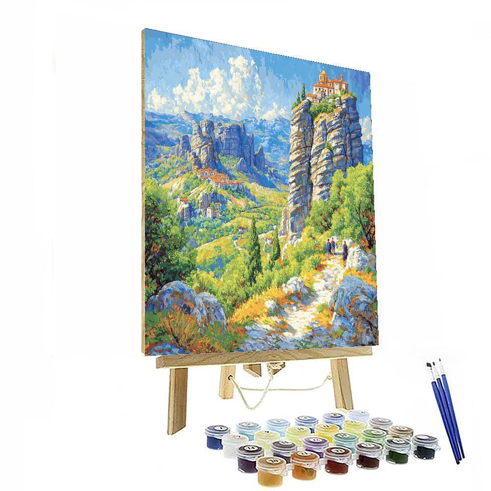 Meteora - Greece Paint By Number
