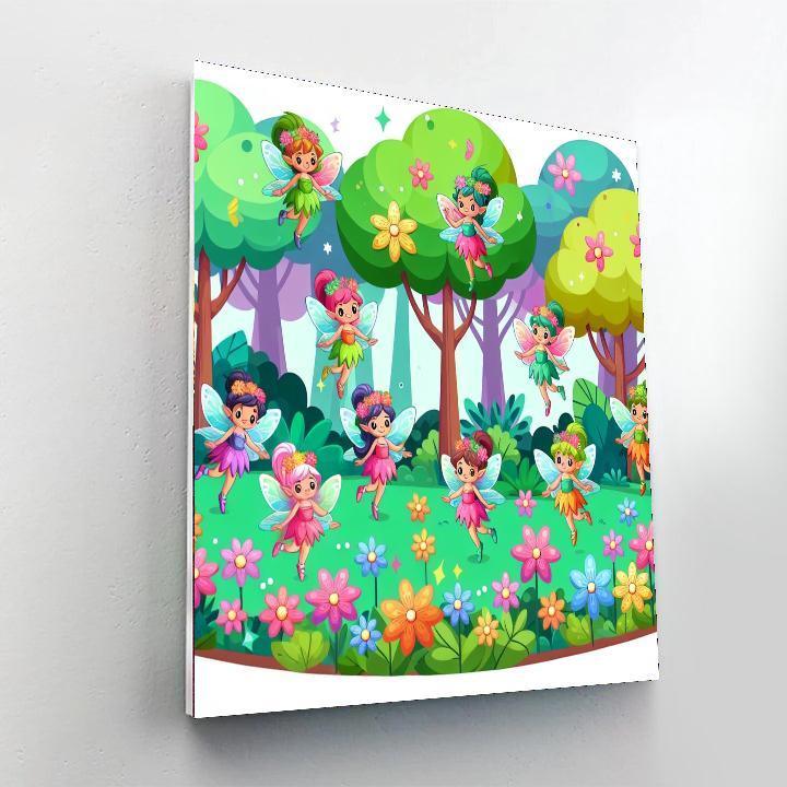 Exploring Enchanted Forest Paint By Numbers