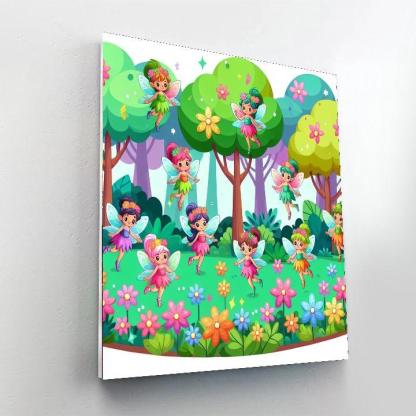 Exploring Enchanted Forest Paint By Numbers
